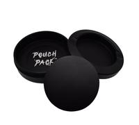 Pouch Pack - Contenedor de metal para Zyn | Zyn Metal Can | Soporte Zyn | Zyn Can | Contenedor Zyn de aluminio | lata Snus | Zyn Tin | Estuche Zyn | Regalo para él | Bolsas de cafeína | Negro -