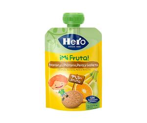Pouche Nanos Superfruta Naranja. Plátano. Pera Y Galleta