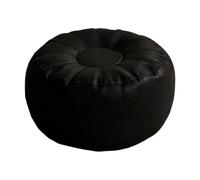 Pouf Ottoman Cover - Pumpkin Shape Unstuffed Shell, Footstool Cushion | Unstuffed Storage Pouf Ottoman for Home, Living Room, Bedroom, Office, Outdoor, Patio, Balcony, Yard, Path, Wedding