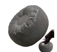 Pouf Ottoman Cover - Soft Pumpkin Foot Rest Slipcover, Floor Seat Bag