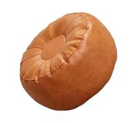 Pouf Ottoman Cover - Soft Pumpkin Foot Rest Slipcover, Floor Seat Bag | Unstuffed Storage Pouf Ottoman for Home, Living Room, Bedroom, Office, Outdoor, Patio, Balcony, Yard, Path, Wedding
