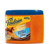 Poulain - gran aroma menos azúcar 400 g - cuatro artículos
