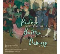 Varios - Poulenc, Britten, Debussy: Concerto For 2 Pianos (Cd)