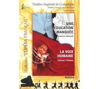 Poulenc - Cocteau - Milhaud - Chabrier : La voix humaine - Une education manquée [Reino Unido] [DVD]