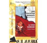 Poulenc - Cocteau - Milhaud - Chabrier : La voix humaine - Une education manquée [Reino Unido] [DVD]