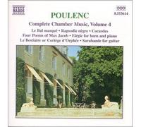 Poulenc: Complete Chamber Music, Vol.4 (2000-10-30)