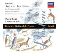 Poulenc / Dutoit, Charles - Poulenc: Aubade; Les Biches; Les Animaux Modeles; Discours Du General / Satie: Gnossienne - UHQCD
