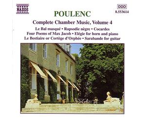 Poulenc, F. - Complete Chamber Music Vol 4