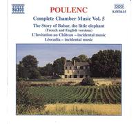 Poulenc Fran Is - Poulenc: Complete Chamber Music Vol. 5