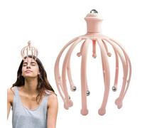 Poulpe Leader - Herramienta de masaje manual, garra de acero inoxidable | Estimulador del cuero cabelludo, accesorio de relajación profunda, para el estrés, masaje relajante en C