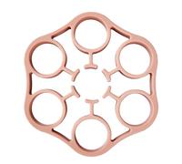 Poultry Product Cradle - Rubber Steam Insert for Coddling | Thermal Proof Lift Base with BPA Free Composition & Boiling Equipment for Snacks, Protein, and Picnics