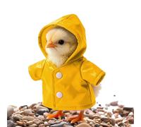 Poultry Raincoat - Doll Costume, Comfortable Chick Costume, Lightweight Waterproof Bird Outfit with Scratch Free Design | Protective Wear for babyChick Backyard Patio Porch Yard Outdoor Spring Summer