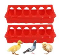 Poultry Waterer - Two Piece Container Pack, Automatic Dispenser Unit, Sturdy Livestock Accessories | Essential Farm Equipment Kits, Compact Lifestyle Management Chicks Backyard Utility Setup
