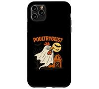 Poultrygeist Funny Chicken Ghost Halloween Pun Design Carcasa para iPhone 11 Pro MAX