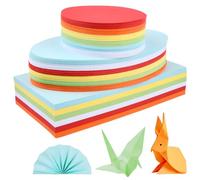 POUMUE Metaplan Tarjetas Redondas, Tarjetas de Moderación Ovaladas, Juego de Tarjeta de Moderación Rectángulo Ovalado Tarjeta Redondas de Colores para Moderacións Colores Surtidos