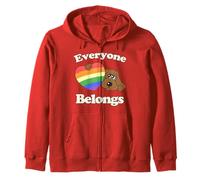 Pound Puppies Pride Everyone Belongs Retro Logo Sudadera con Capucha