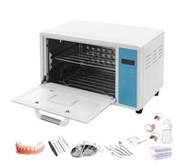 Pounjsd Esterilizador UV para instrumentos, estudio de manicura con secador de pelo, desinfectante de herramientas de uñas grandes 10L, desinfectante UV para Manicura Peluquería Estética (azul)