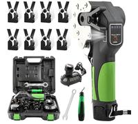 Pounjsd Herramienta abocardado Cono excéntrico, Kit de abocardadores eléctricos para Abocardado de 1/4'' - 3/4'', eléctrica Juego de herramientas de expansión automáticas, 8fixtures