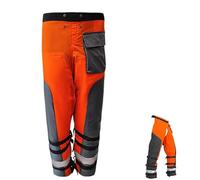 Pounjsd Pantalones de Motosierra para Hombres y Mujeres, Pantalones Protectores de Motosierra de 9 Capas, Equipo Seguro para Motosierra, Kit de Ropa Protectora de Seguridad para Cortar Trabajo L