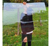 Pounjsd Planchas Transparentes Tejados 1mm, Lámina de policarbonato para techos 1m, Hoja Metacrilato PC Placa Acrílica Transparente, para Invernaderos, Techos, Cocheras, Jardin, Solarios, Terraza