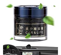 Poupangke Ambientador con aromas para coche,Ambientadores para coche para mujeres - Aromaterapia para coche con diseño de arenas movedizas | Ambientadores de coche de larga duración, aromaterapia de