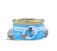 Poupangke Ambientador de aire automático, lata de gel ambientador de aire para coche,Ambientador de fragancia sólida para coche | Eliminador de olores de camiones, fragancia duradera para baño, Hotel,