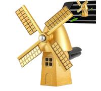 Poupangke Ambientador de coche | Clips de ventilación difusor de aromas en forma de casa de molino de viento, accesorios de fragancia de perfume, decoración interior multifuncional para automóvil
