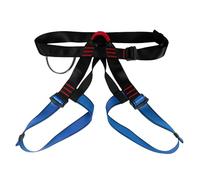 Poupangke Arnés De Escalada Para Hombre, Arnés De Medio Cuerpo Para Escalada En Roca, Equipo Transpirable Al Aire Libre, Equipo Reforzado De Descenso De Cuerda Doble,