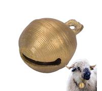 Poupangke Campanas de animales de granja - Campana decorativa fuerte antipérdida para mascotas para animación festiva, cumpleaños, boda, fiesta, Navidad, decoración de perro y gato