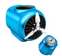 Poupangke Clip de ventilación para coche, diseño de hojas giratorias, novedoso, único, duradero, accesorio para interior de coche