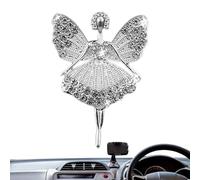 Poupangke Clips de ventilación de diamantes de imitación - Clip de ventilación de coche | Clip decorativo para ambientador de coche, elegante decoración de coche con diamantes de imitación, accesorios
