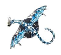 Poupangke Dragon Car Difusor de aromaterapia | Difusor de ambientador de coche pequeño, difusor de fragancia de dragón de aleación de color deslumbrante pequeño para la mayoría de los