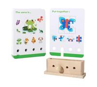 Poupangke Juego De Emparejar para Niños, Educativo Interactivo, Cartas De Emparejar Y Clasificar para Aprender Formas, para Jardín De Infancia Hogar Aula Viaje Viajes En Coche Preescolares