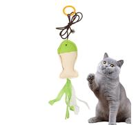Poupangke Juguete de para Gatos, Juguete Interactivo para Gatos, Juguete Loco para Gatos con Campana para Que se diviertan ejercitando el Tiempo de Juego