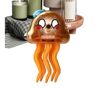 Poupangke Juguete Medusa Rastreadora | Juguete Sensorial Medusa Arrastrándose Niño,Decoración de Oficina Divertida y Linda, Figura Criatura Marina para Bebés Niñas Niños