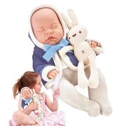 Poupangke Muñecas falsas para niños | Suave muñeca renata para niños falsos | Juguete cómodo al tacto delicado para cumpleaños, fiesta de los niños y Navidad