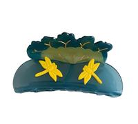 Poupangke Pinzas para el pelo, pinzas antideslizantes de agarre fuerte, diseño de perlas, accesorios creativos para el cabello para mujeres y niñas, mejora los peinados de moño y cola de caballo