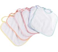 Poupy Bolsa para bebés en esponja de color liso, suave y absorbente, perfecta para la primera alimentación de los bebés.