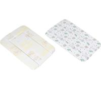 Poupy Cambiador de viaje para niños con bordes elevados, para garantizar una mayor seguridad al cambiar los pañales