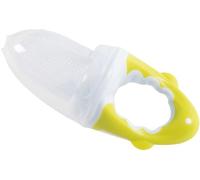 Poupy - Chupete de Frutas para Bebés, Bolsa de Morder para Comer Segura, Reduce Riesgo de Asfixia, Higiénico con Cubierta, Mango Antideslizante