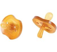 Poupy Chupete de goma para bebés, sin BPA, lavable y reutilizable, con orificios en el disco