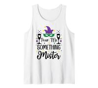 Pour Me Something Mister Mardi Gras Party Funny Drinking Camiseta sin Mangas