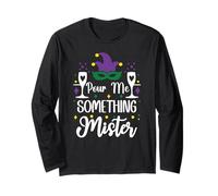 Pour Me Something Mister Mardi Gras Party Funny Drinking Manga Larga
