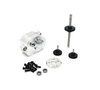 Pour MN168 Pour MN82 Pour MN78 Pour MN99S 1/12 Boîte Vitesses Transmission En Métal Avec Support Moteur 370 Pièces Et Accessoires Pour Voitures Radiocommandées Repuestos Juguetes RC(Silver)