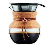 Pour over: cafetera de goteo con filtro dorado, 0.5 l