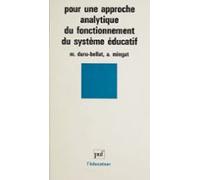 Pour Une Approche Analytique Du Fonctionnement Du Système Éducatif (eb