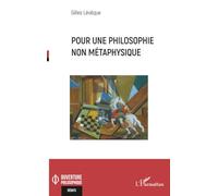 Pour une philosophie métaphysique