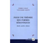 Pour Une Théorie Des Formes Sémantiques (ebook)
