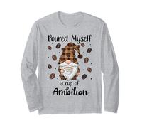 Poured Myself a Cup of Ambition Mug Coffee GNOME Drinking Manga Larga