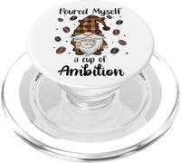 Poured Myself a Cup of Ambition Mug GNOME Coffee Drinking PopSockets PopGrip para MagSafe
